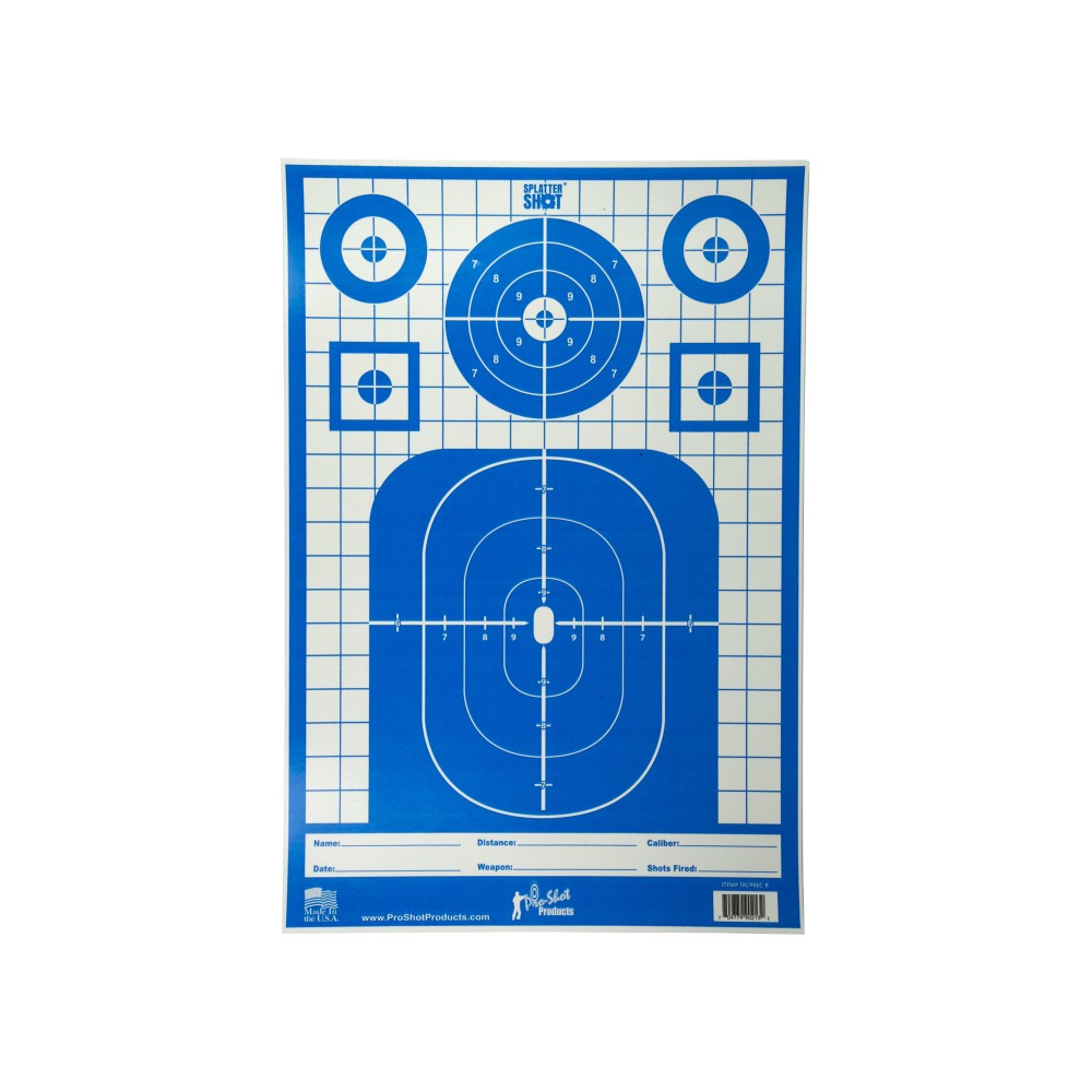 PRO-SHOT TARGET TACT PRECISION 8PK