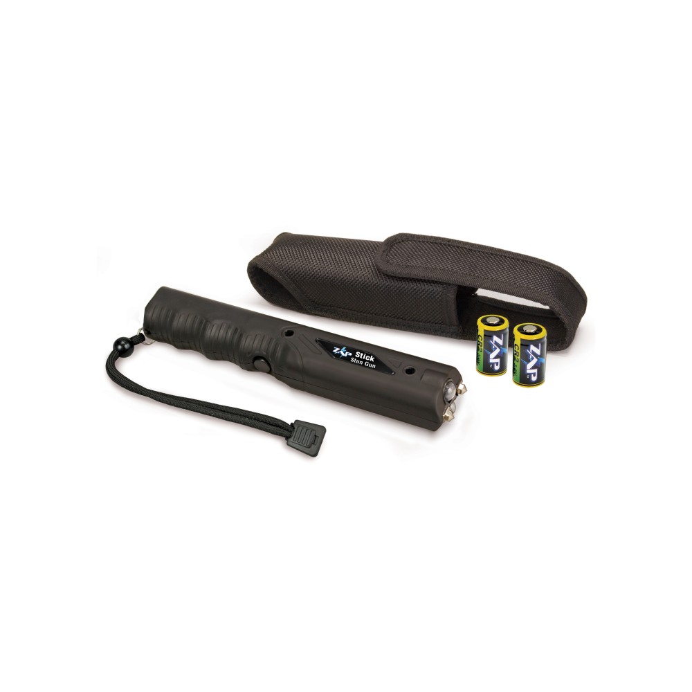 PS ZAP STUN STICK/LIGHT 800 000 BLK