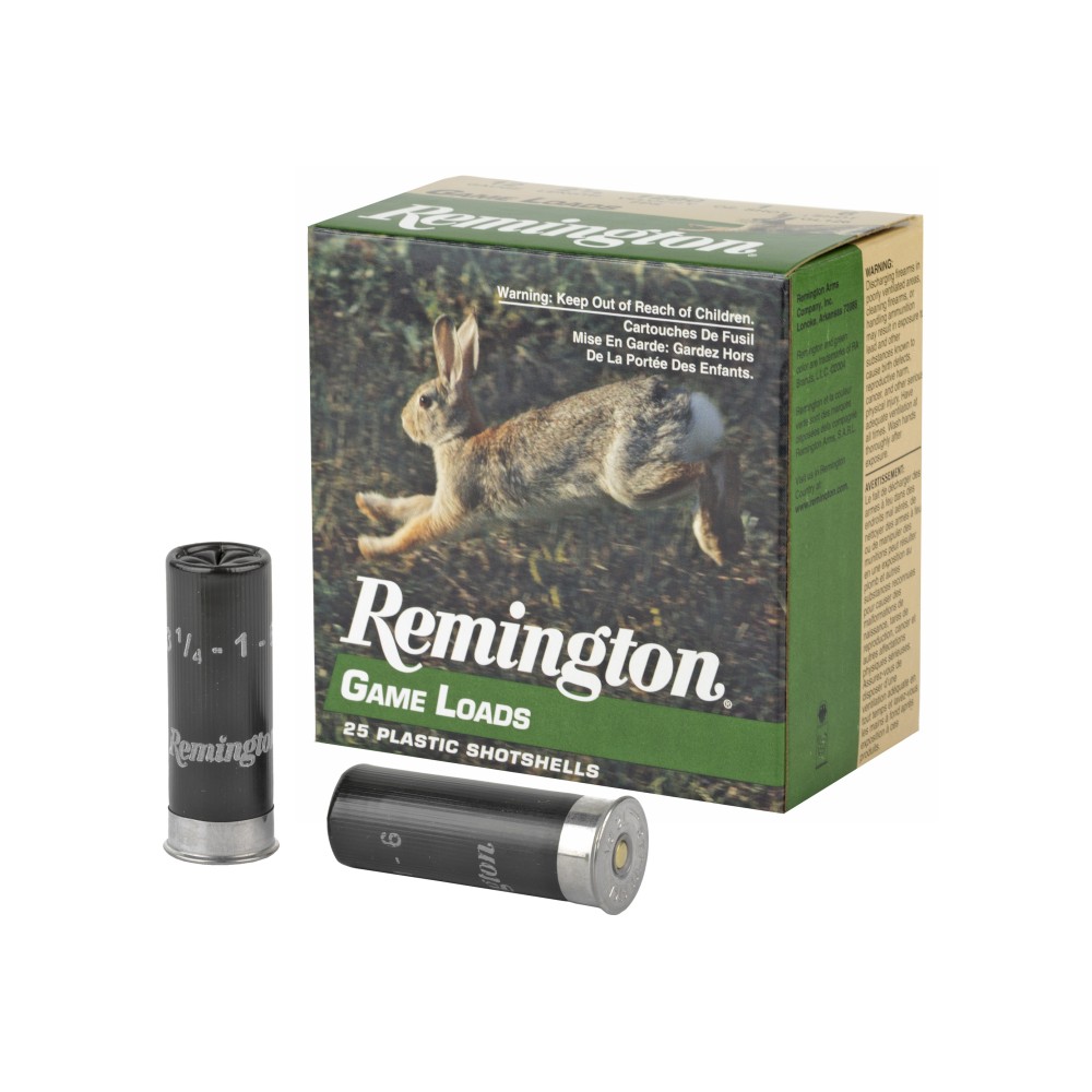 REM GAM LOAD 12GA 2 3/4" #6 25/250
