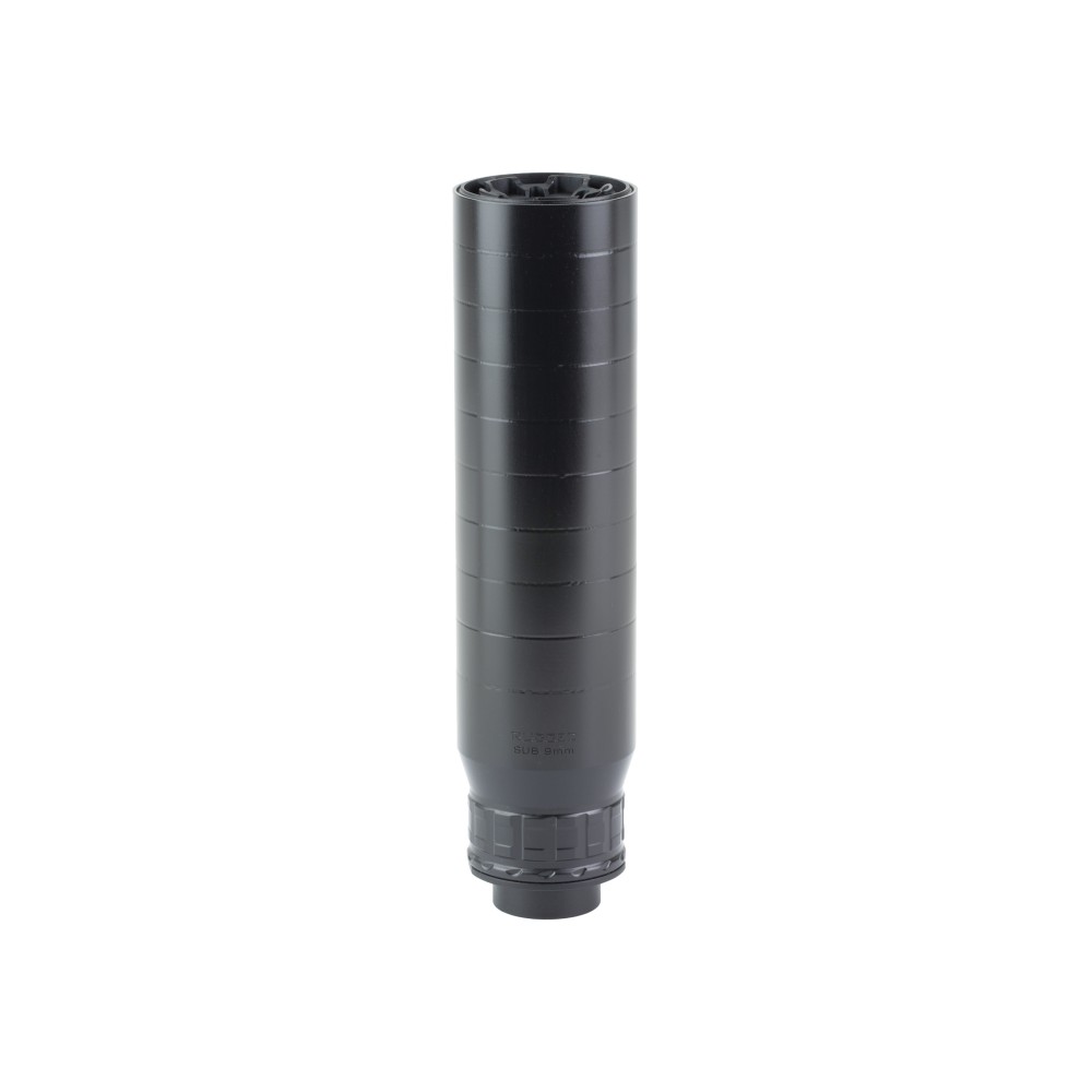 RUGGED SUB9 9MM SUPPRESSOR BLACK