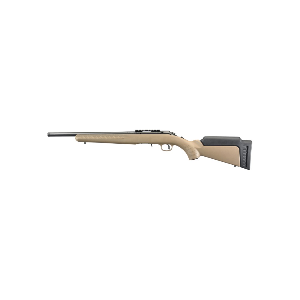 RUGER AMER RF 22LR 16" FDE 10RD TB