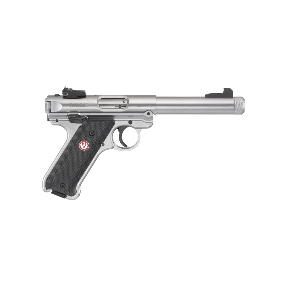 RUGER MRK IV TRGT 22LR 5.5" 10RD STS