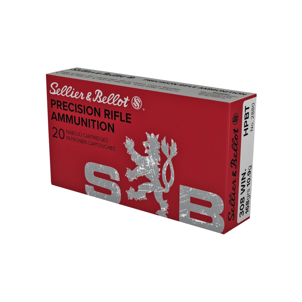 S&B 308 WIN 168 GR HPBT 20/500