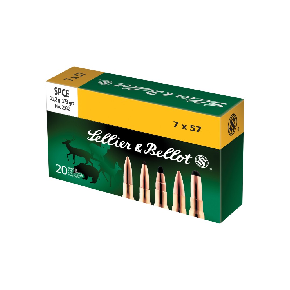 S&B 7X57 173GR SPCE 20/400