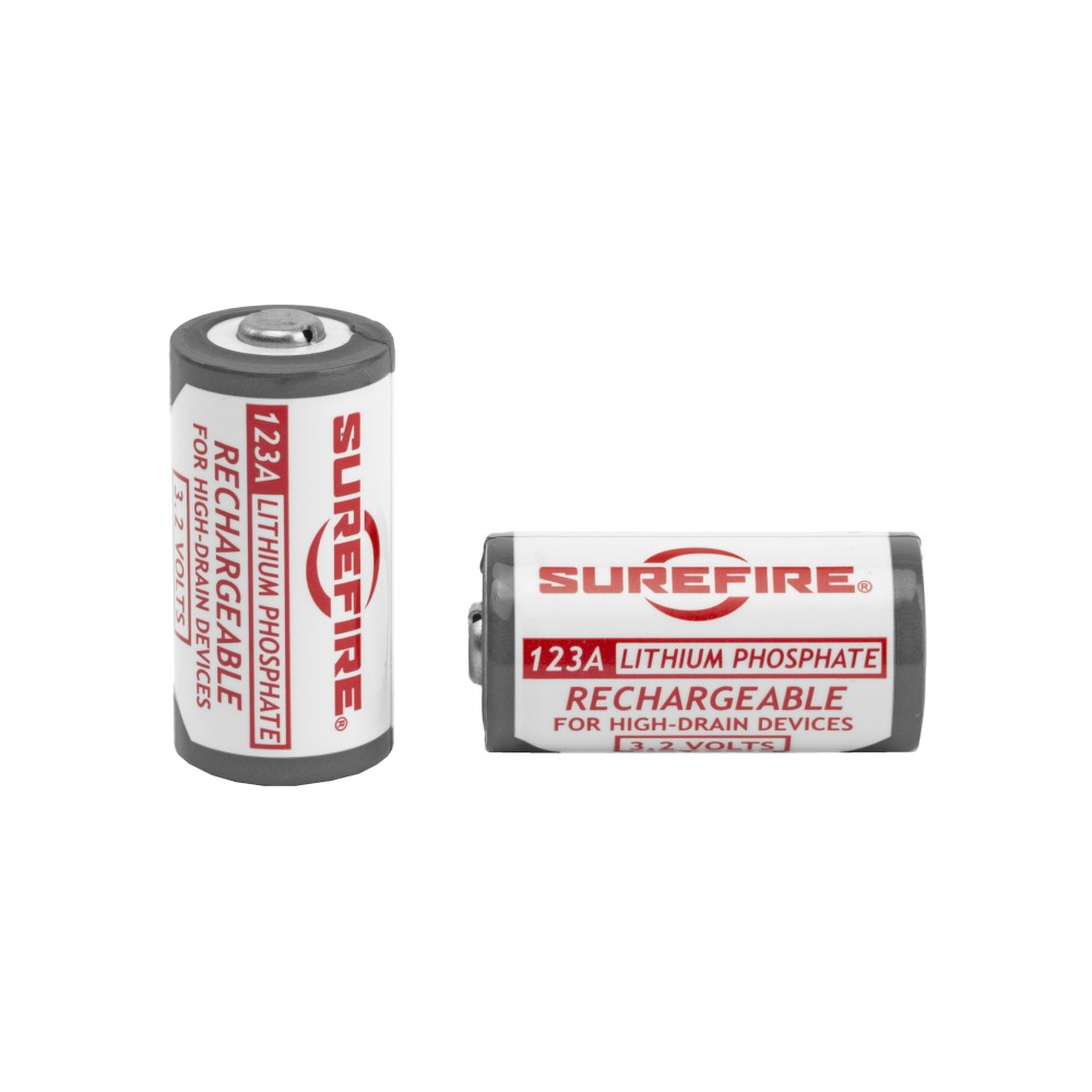 SUREFIRE LFP 123A RECHARGE BATT 2PK