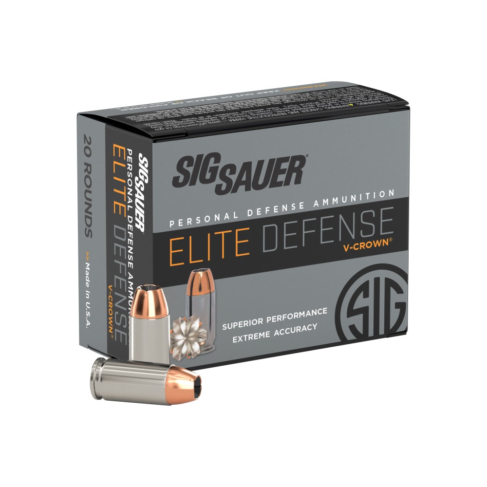 SIG AMMO 40SW 165GR JHP 20/200