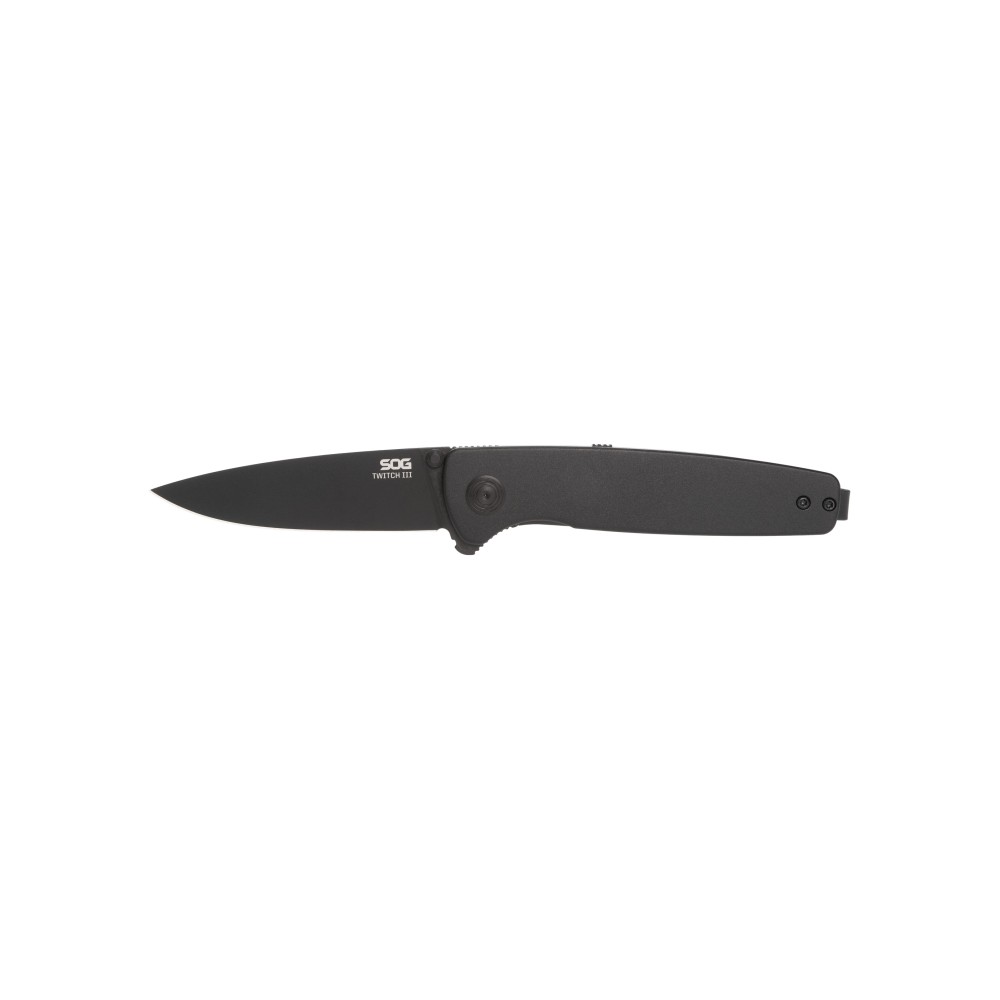 SOG TWITCH III 3.1" BLACKOUT