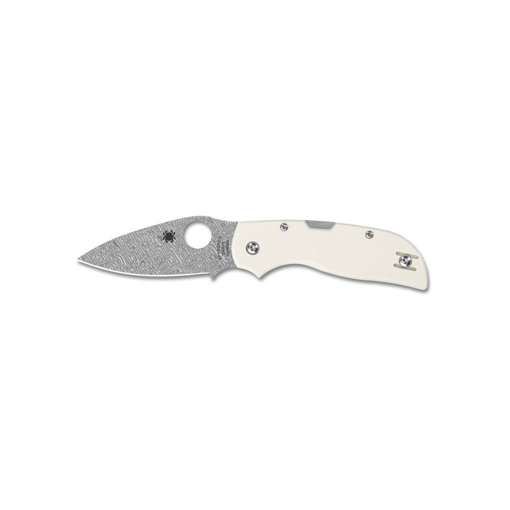 SPYDERCO CHAPARRAL 2.8" DAMASCUS WHT