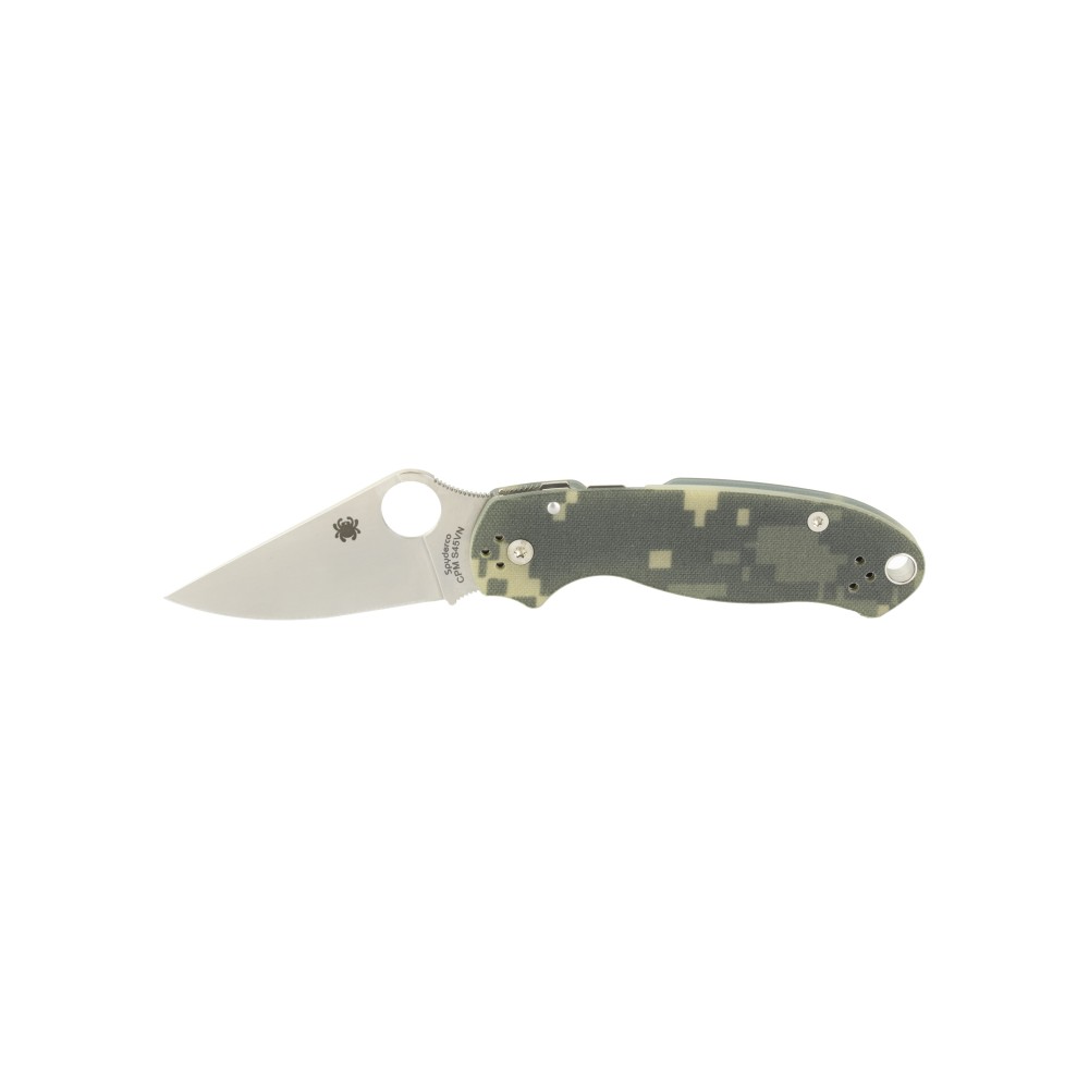 SPYDERCO PARA3 G10 CAMO PLAINEDGE