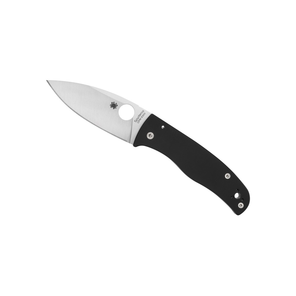 SPYDERCO BODACIOUS BLK/SLV S30V