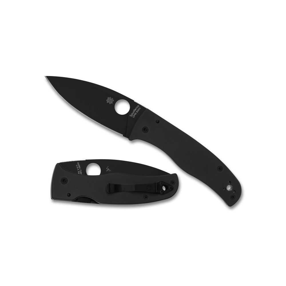 SPYDERCO BODACIOUS BLK/BLK S30V SRTD