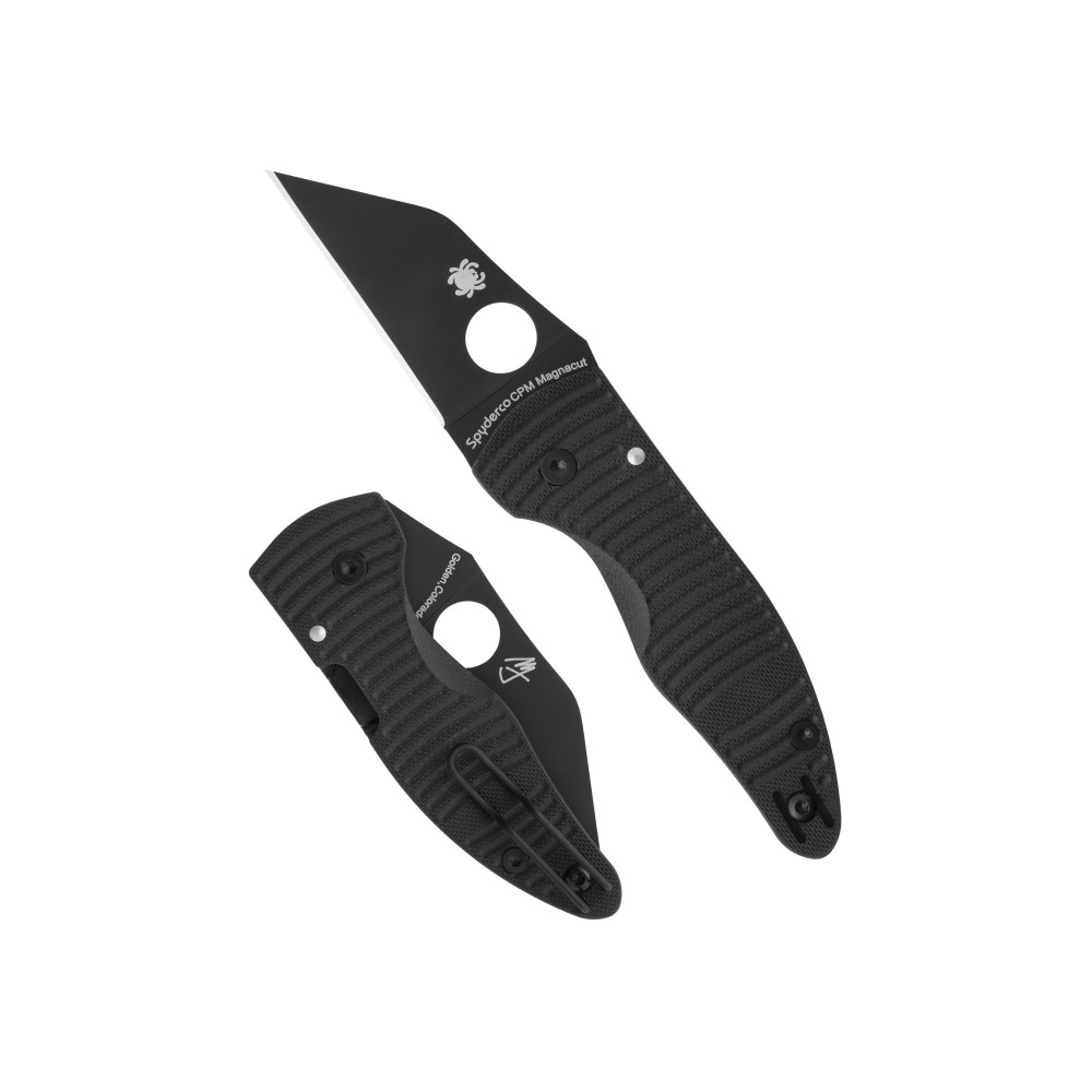 SPYDERCO MICROJIMBO SALT 2.45" BLK