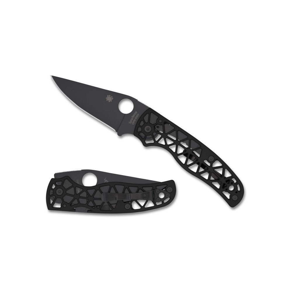 SPYDERCO EDGERATI GEOMETRIC 3.57 BLK