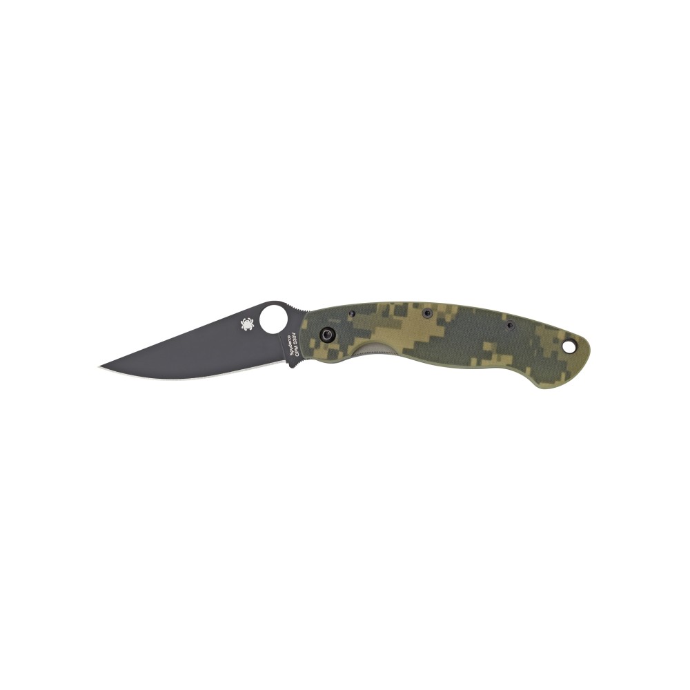 SPYDERCO MILITARY MODEL G-10 CAMO