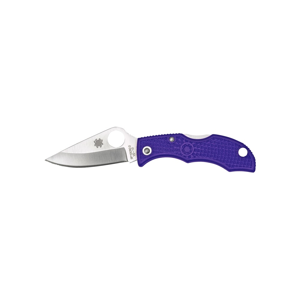 SPYDERCO LADYBUG3 PURPLE FRN PLAIN