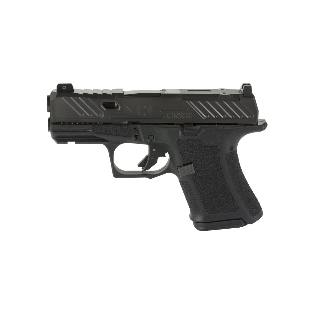SHDW CR920 ELTE 9MM OR 3.4" BLK BBL