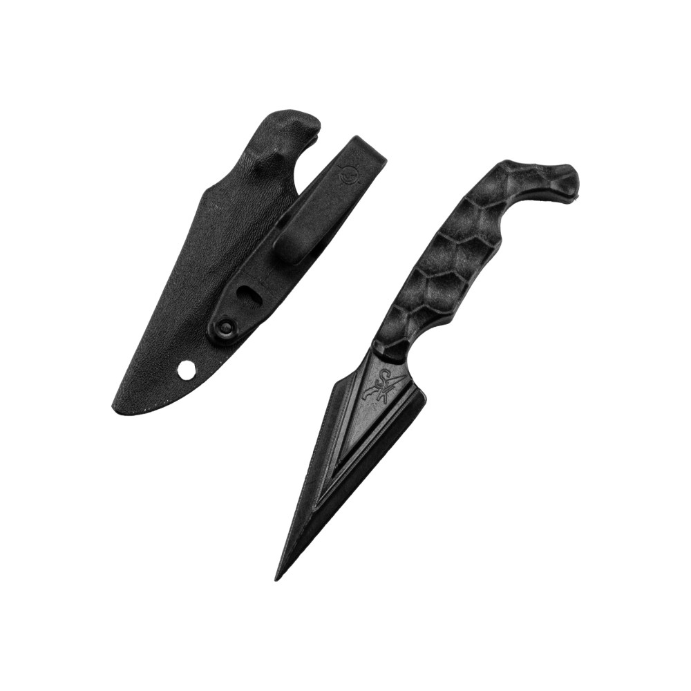 STROUP ULTRALITE 3.75" BLK W/SHEATH