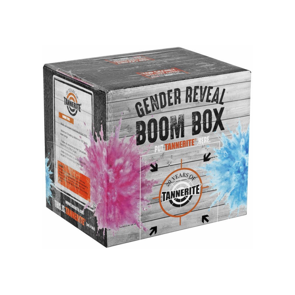 TANNERITE GENDER REVEAL PINK