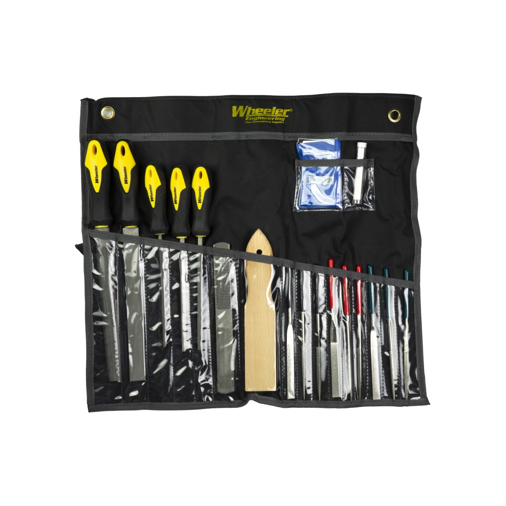 WHEELER PROF GUNSMITHING FILE SET