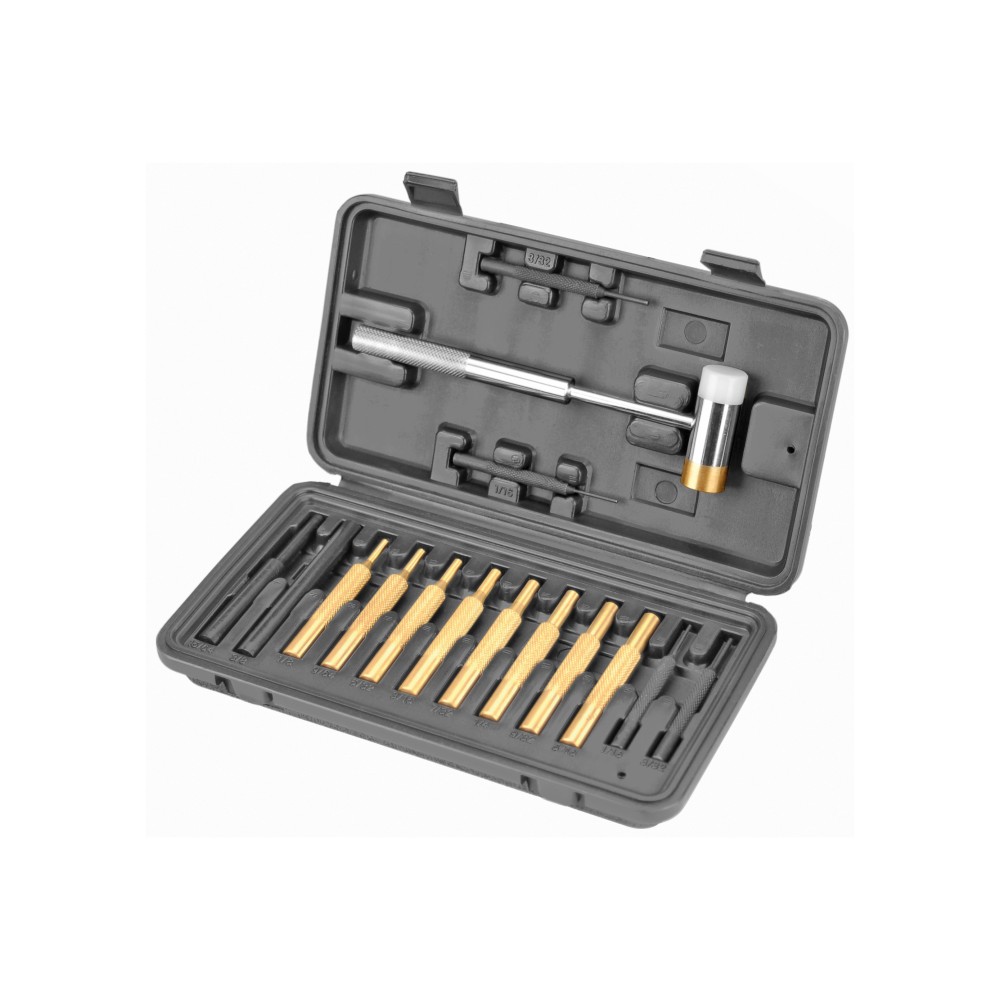 WHEELER HAMMER/PUNCH SET W/CASE