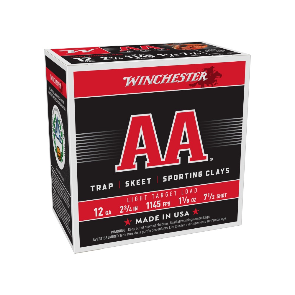 WIN AA TRGT 12GA 2.75" #7.5 25/250
