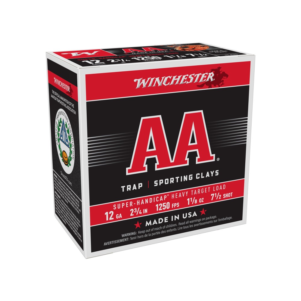 WIN AA SUPER HC 12GA 2.75" #7.5 25/
