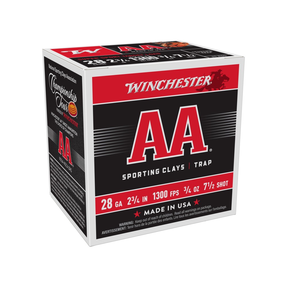 WIN AA SP SPT 28GA 2.75" #7.5 25/250