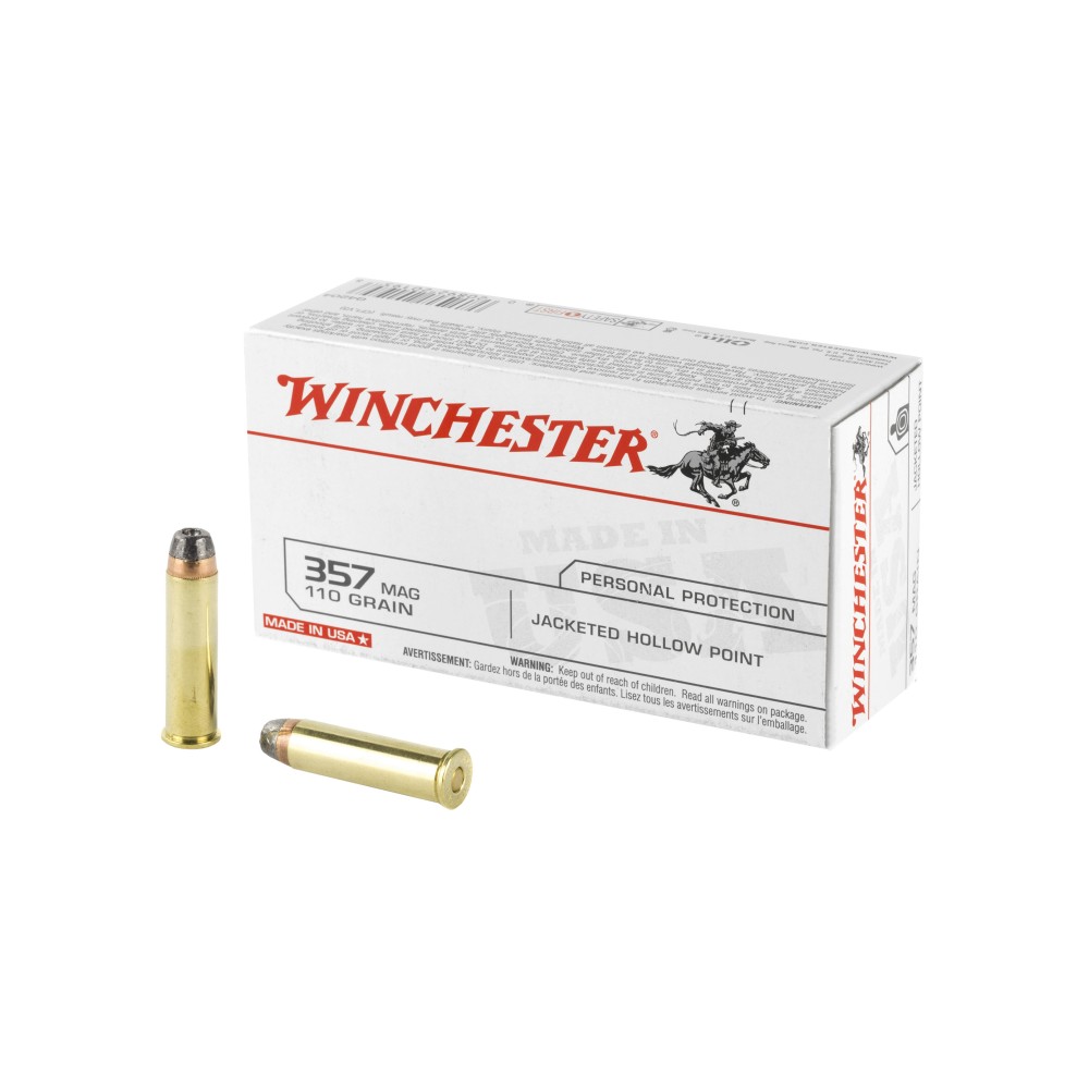 WIN USA 357MAG 110JHP 50/500