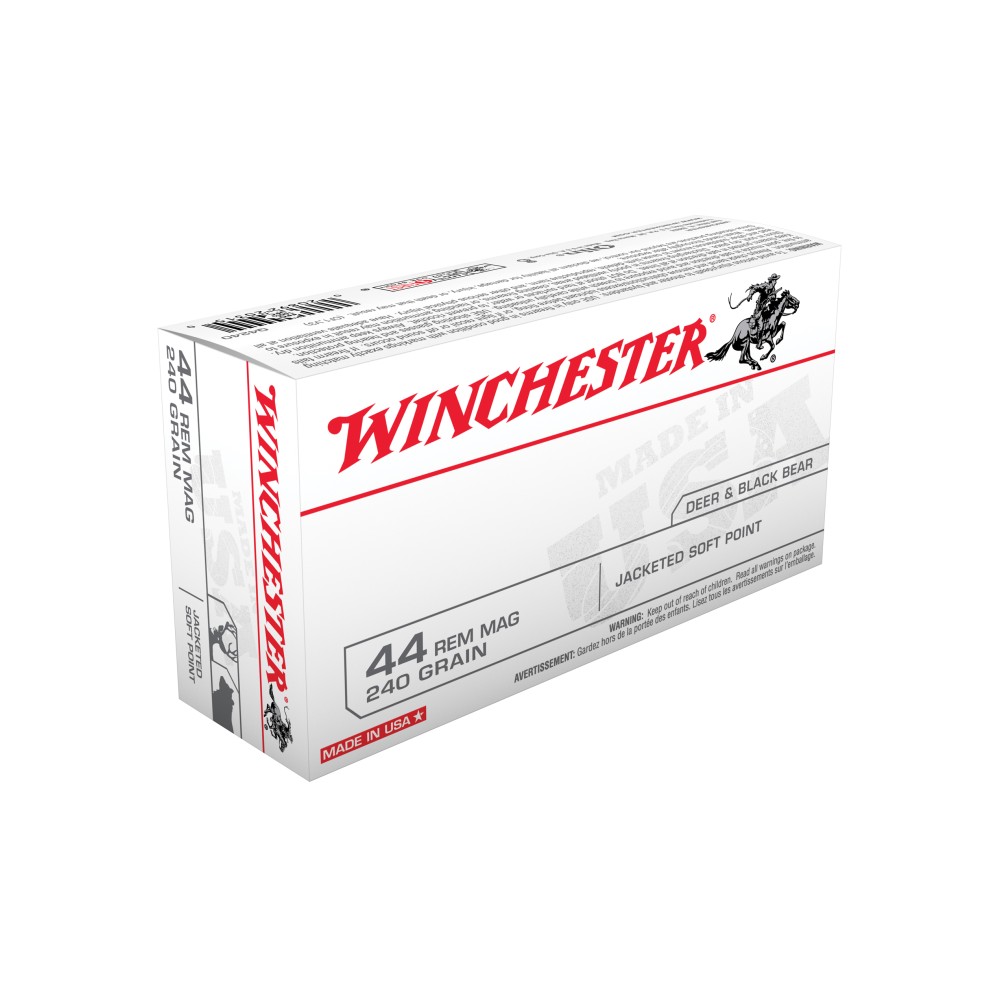 WIN USA 44MAG 240GR JSP 50/500