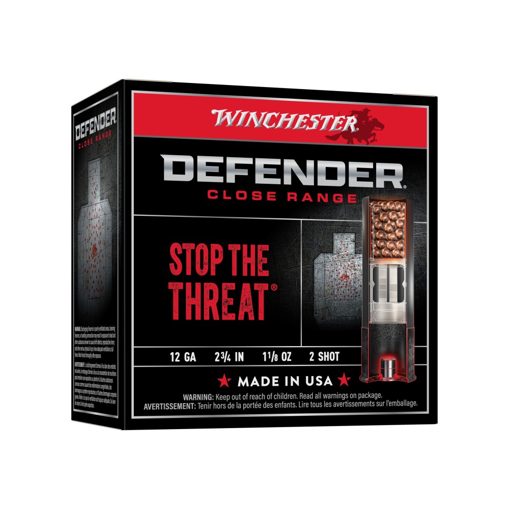 WIN DEFENDER 12GA 2.75" #2 25/250