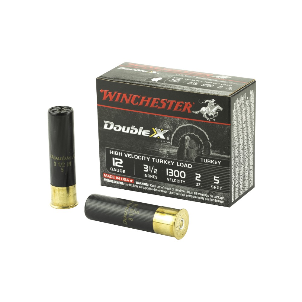 WIN DBL X HV TRKY 12GA 3.5" #5 10/