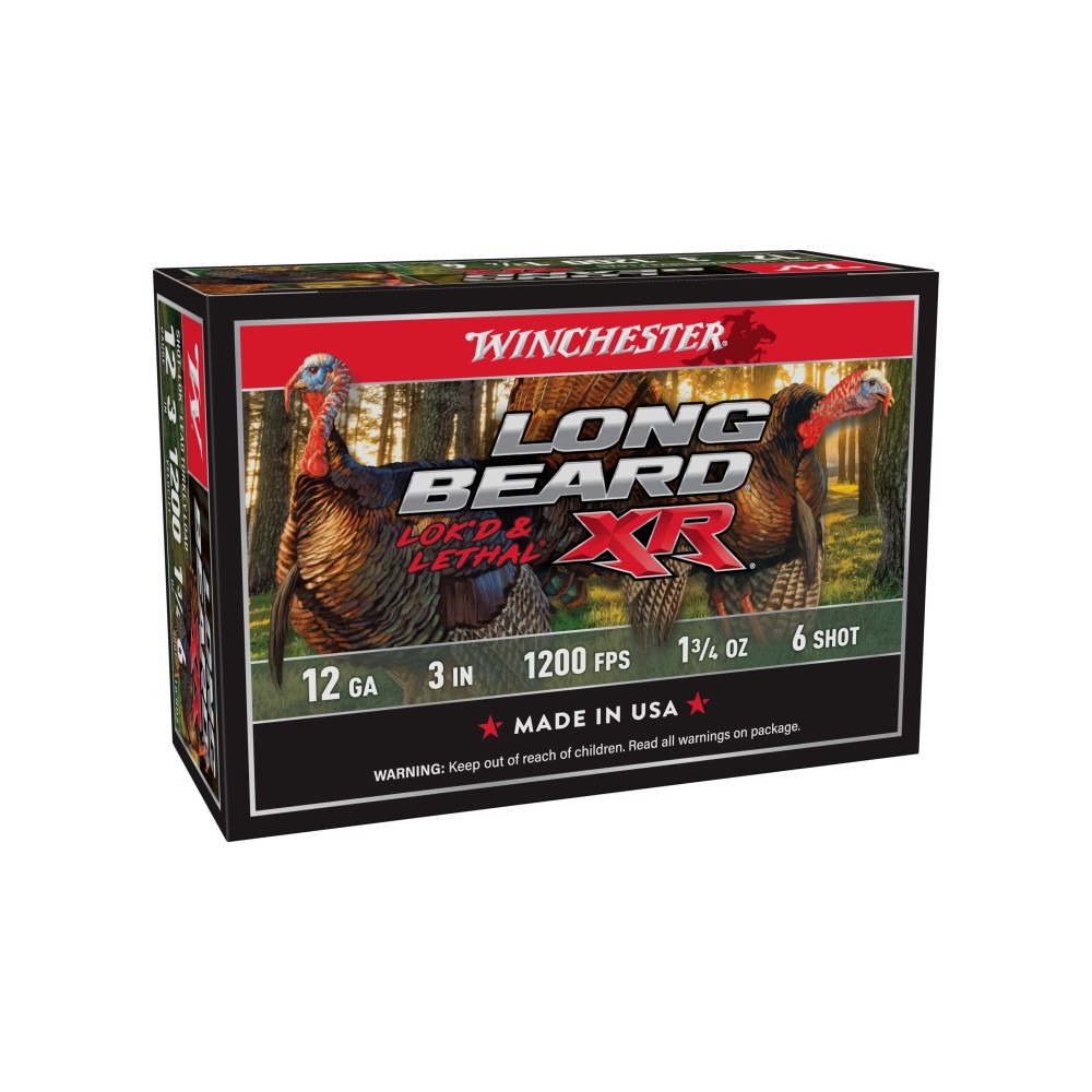 WIN LB XR TRKY 12GA 3" #6 1.75OZ 10/