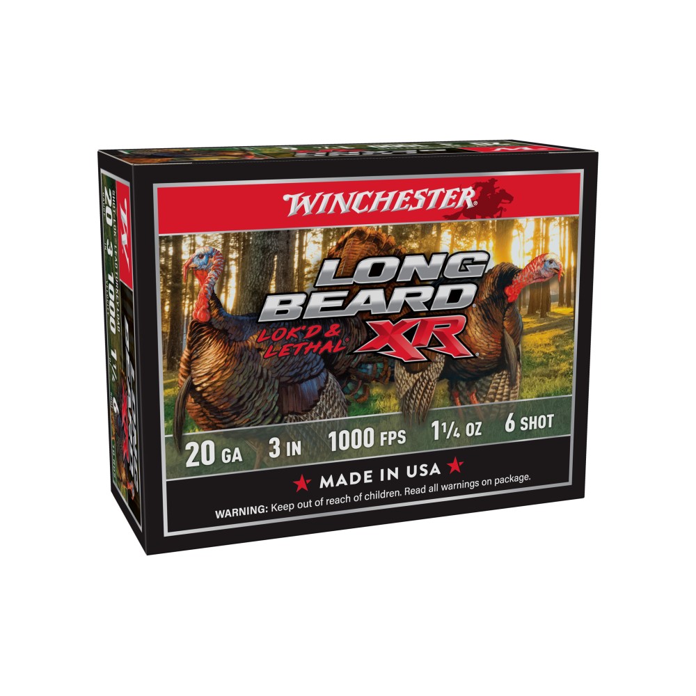 WIN LB XR TRKY 20GA 3" #6 1.25OZ 10