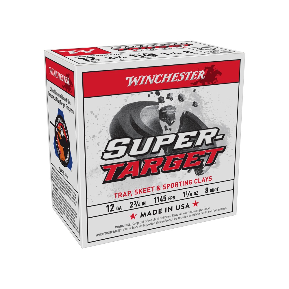WIN SUPRTRGT 12GA 2.75" #8 25/250