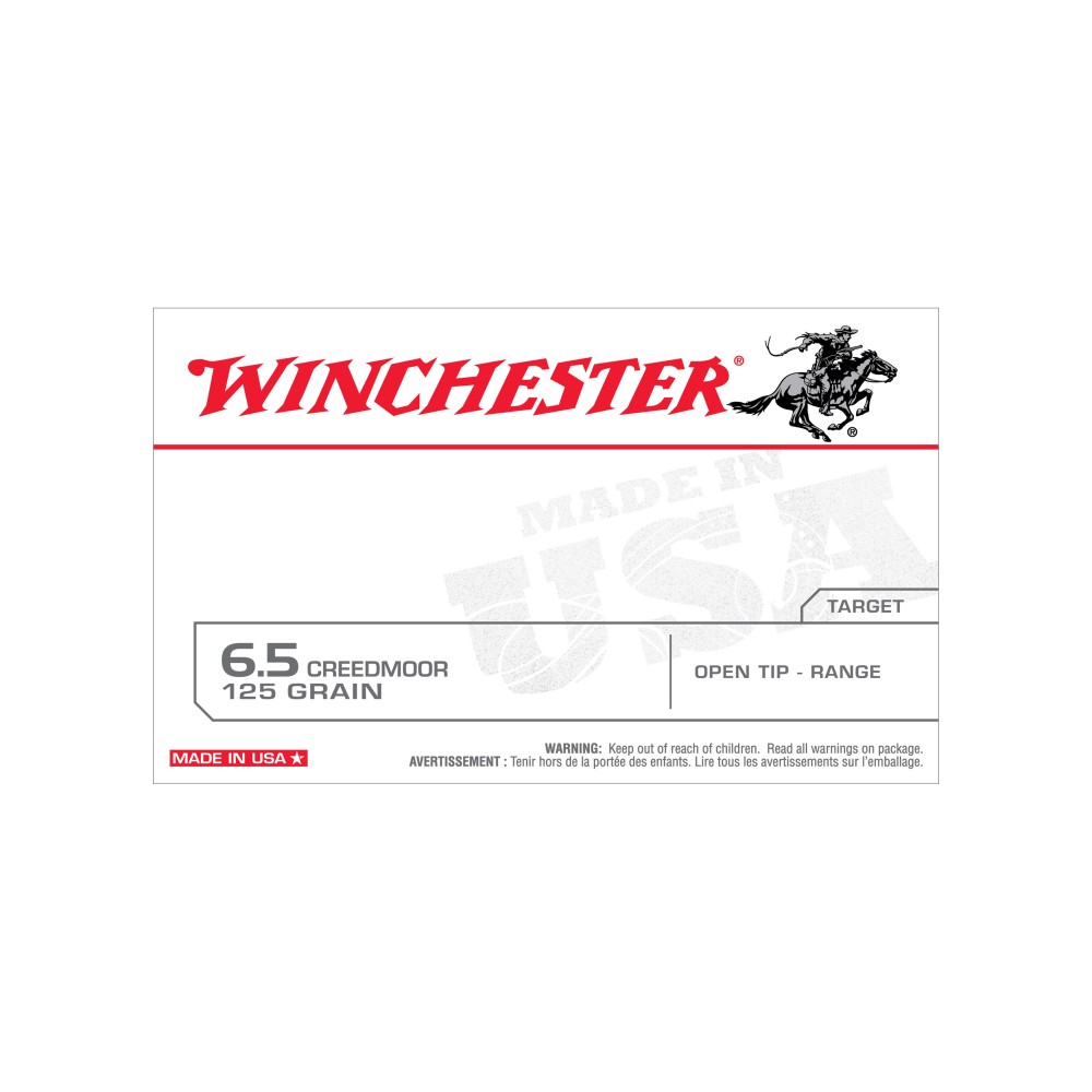WIN USA 6.5CREED 125GR JHP 20/200