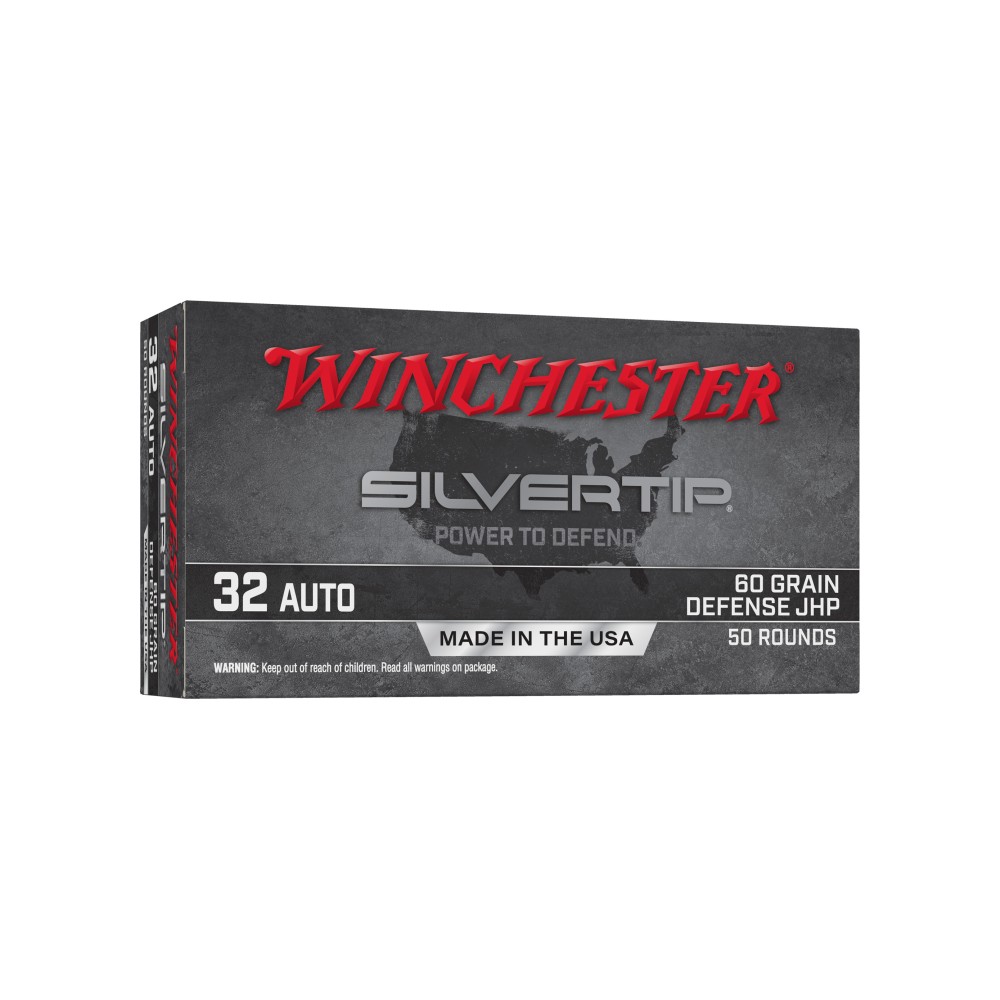 WIN SILVERTIP 32AUTO 60GR JHP 50/500