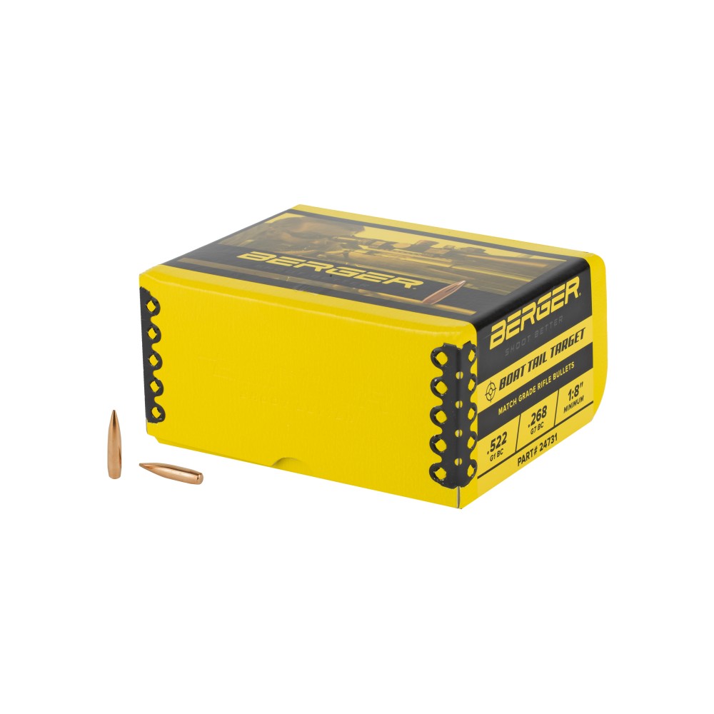 BERGER .243/6MM 108G BT TARGET 500CT
