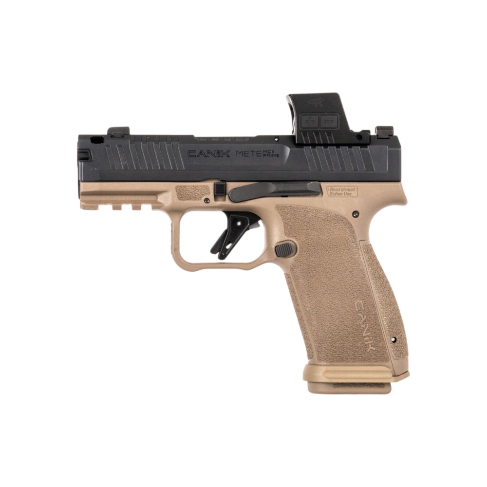 CANIK MC9 PRME 9MM OR MO4 17R BK/FDE