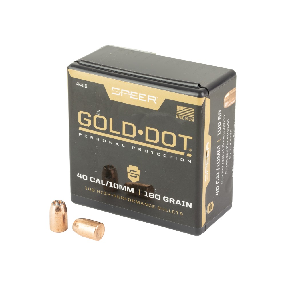 SPR GOLD DOT .400 180GR HP 100CT