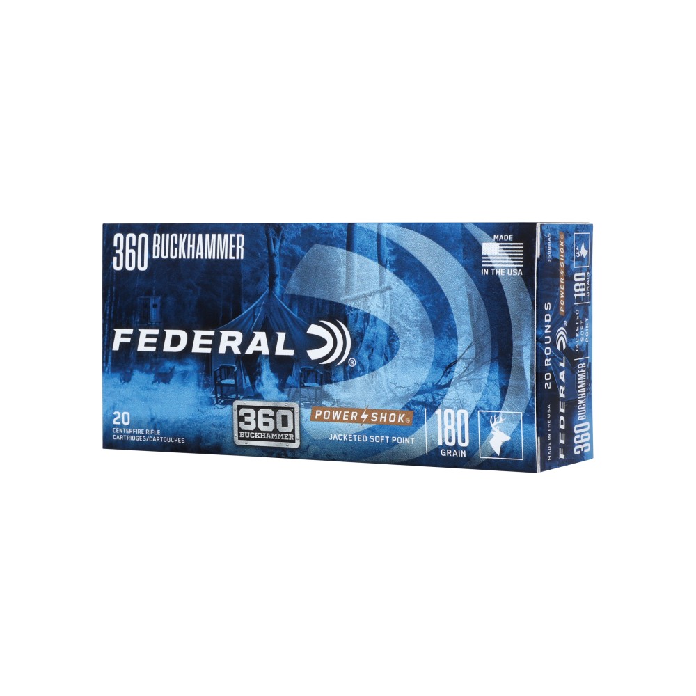 FED PWRSHK 360 BCKHMMR 180GR 20/200