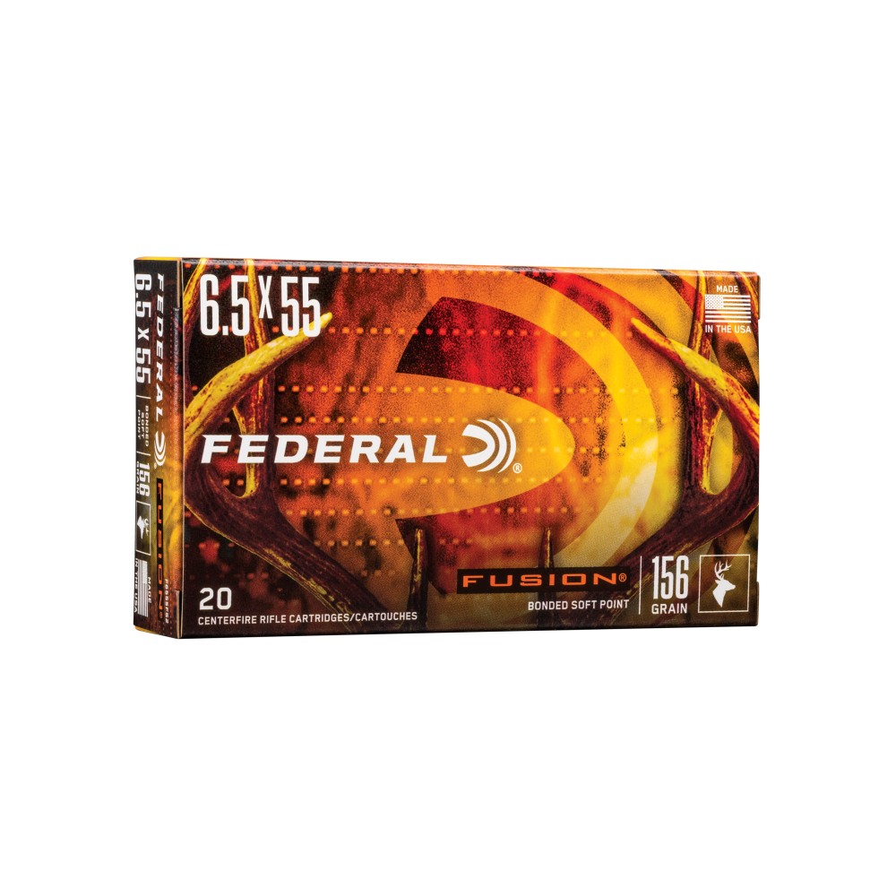 FUSION 6.5X55 SWDSH 156GR SP 20/200