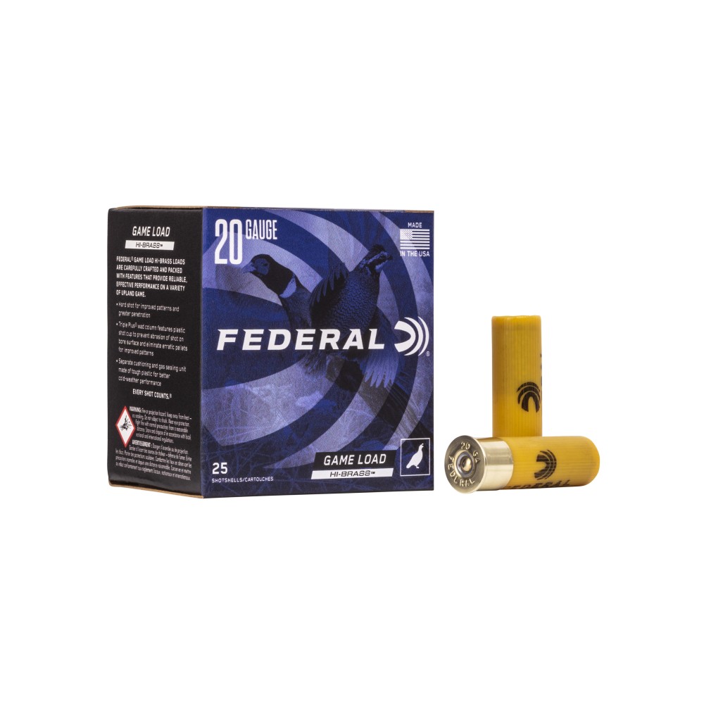 FED GMSHK 20GA 2.75" #7.5 25/250