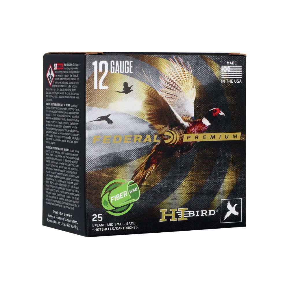 FED HI-BIRD 12GA 2.75" #5 25/250