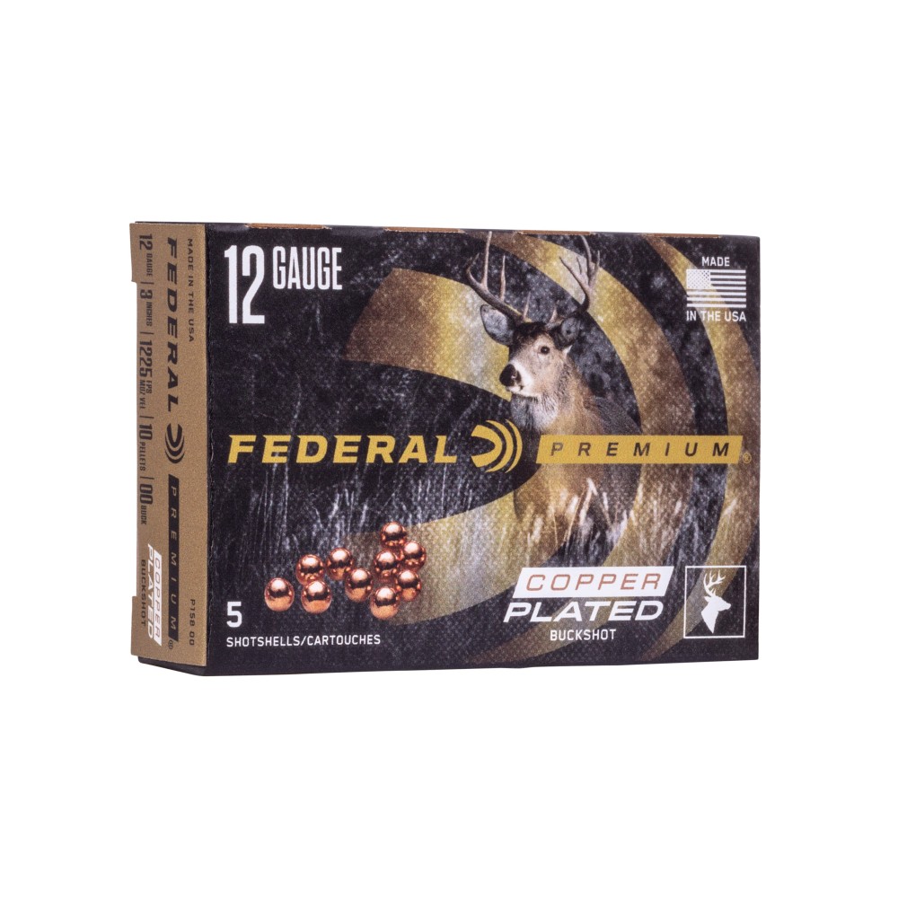 FED PRM 12GA 3" 00 BCK 5/250