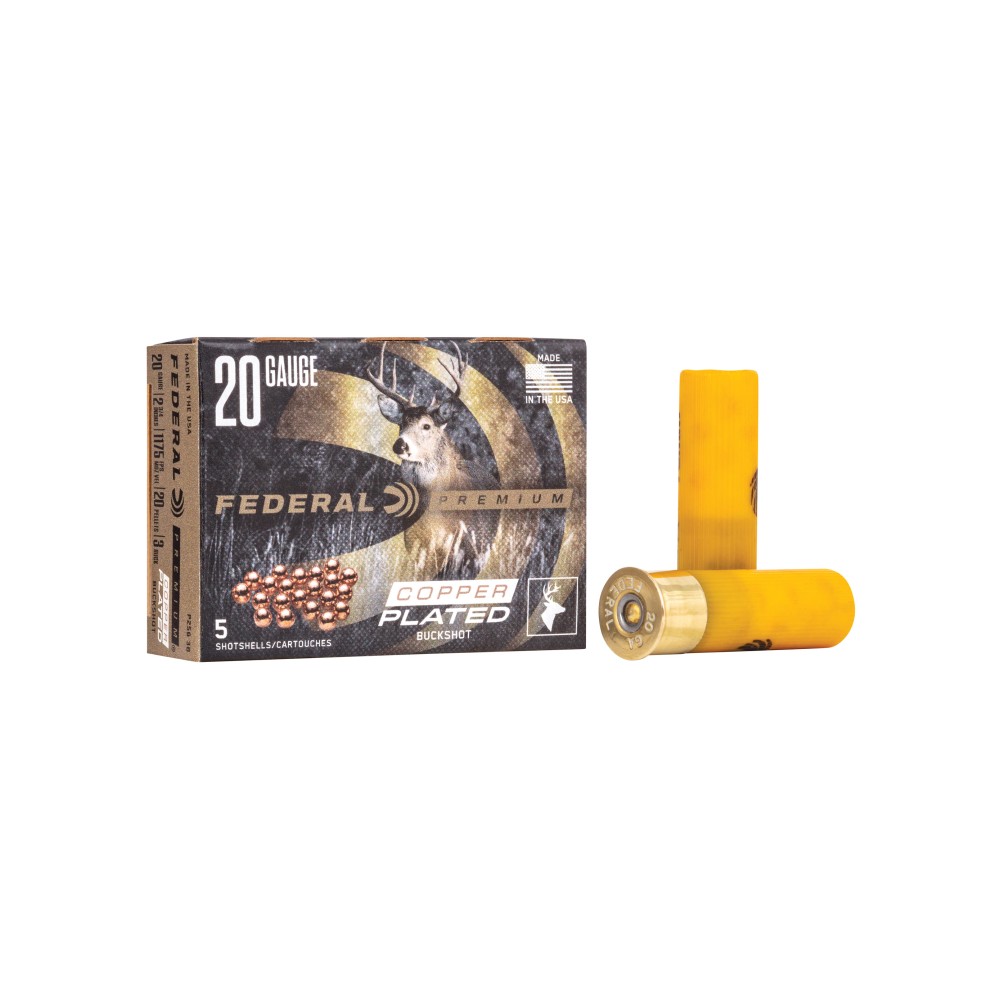 FED PRM VSHOK 20GA 2.75 #3 BCK 5/250