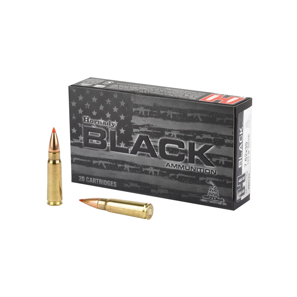 HRNDY BLACK 7.62X39 123GR SST 20/200