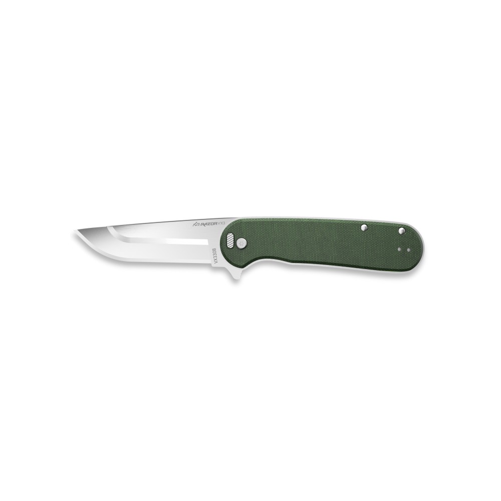 OD EDGE RAZOR VX3 MICARTA GREEN SS