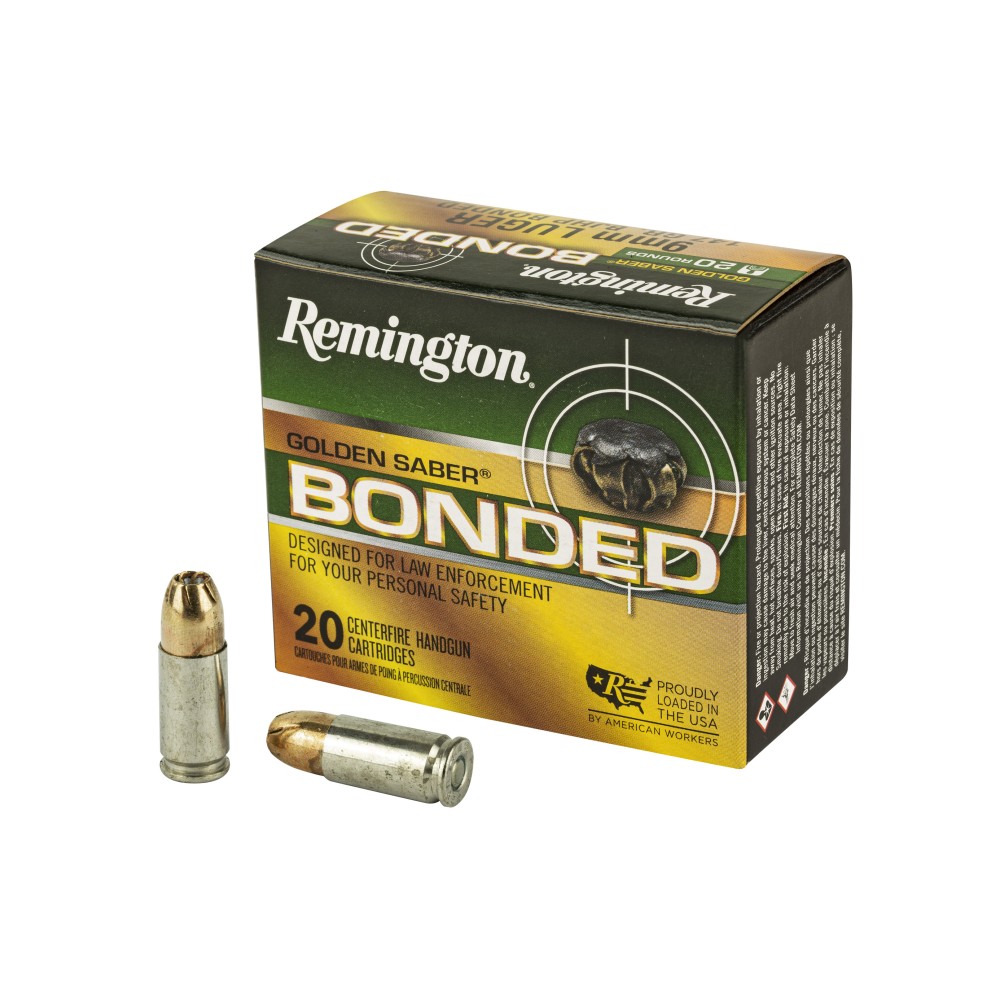 REM GOLDEN SBR 9MM 147GR 20/500