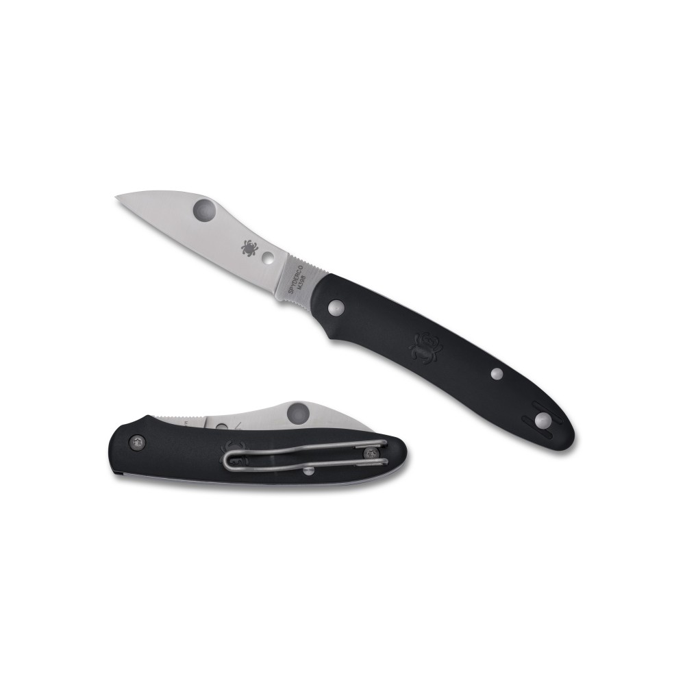 SPYDERCO ROADIE XL LTWT 2.74" BLK