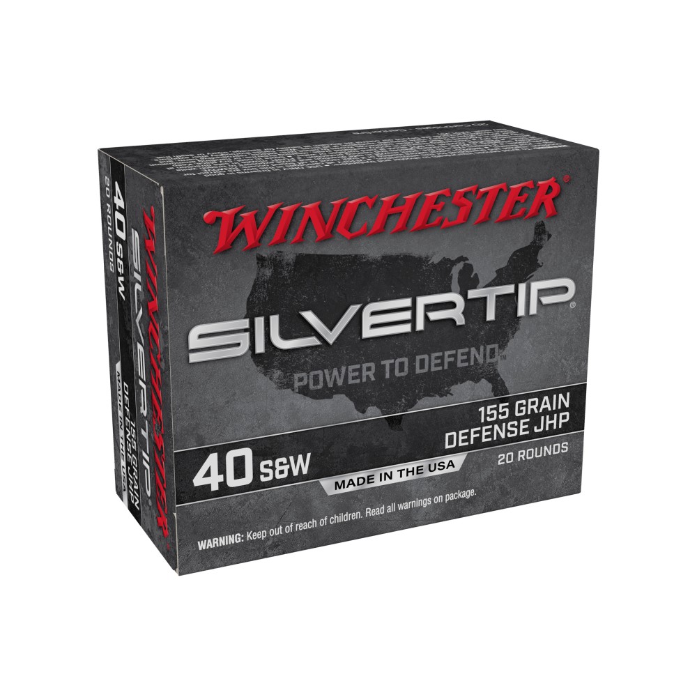 WIN SILVERTIP 40 S&W 155GR HP 20/200